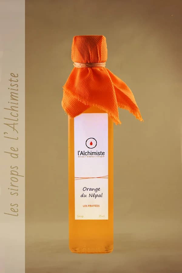 Sirop artisanal Orange du Népal (25cl)