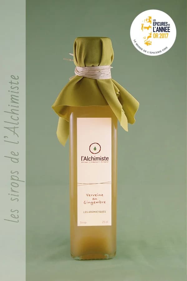 Sirop artisanal Verveine au Gingembre (25cl)