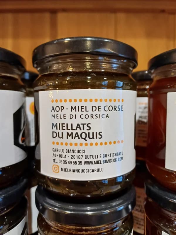 Miel de miellats du maquis Corse (250g)
