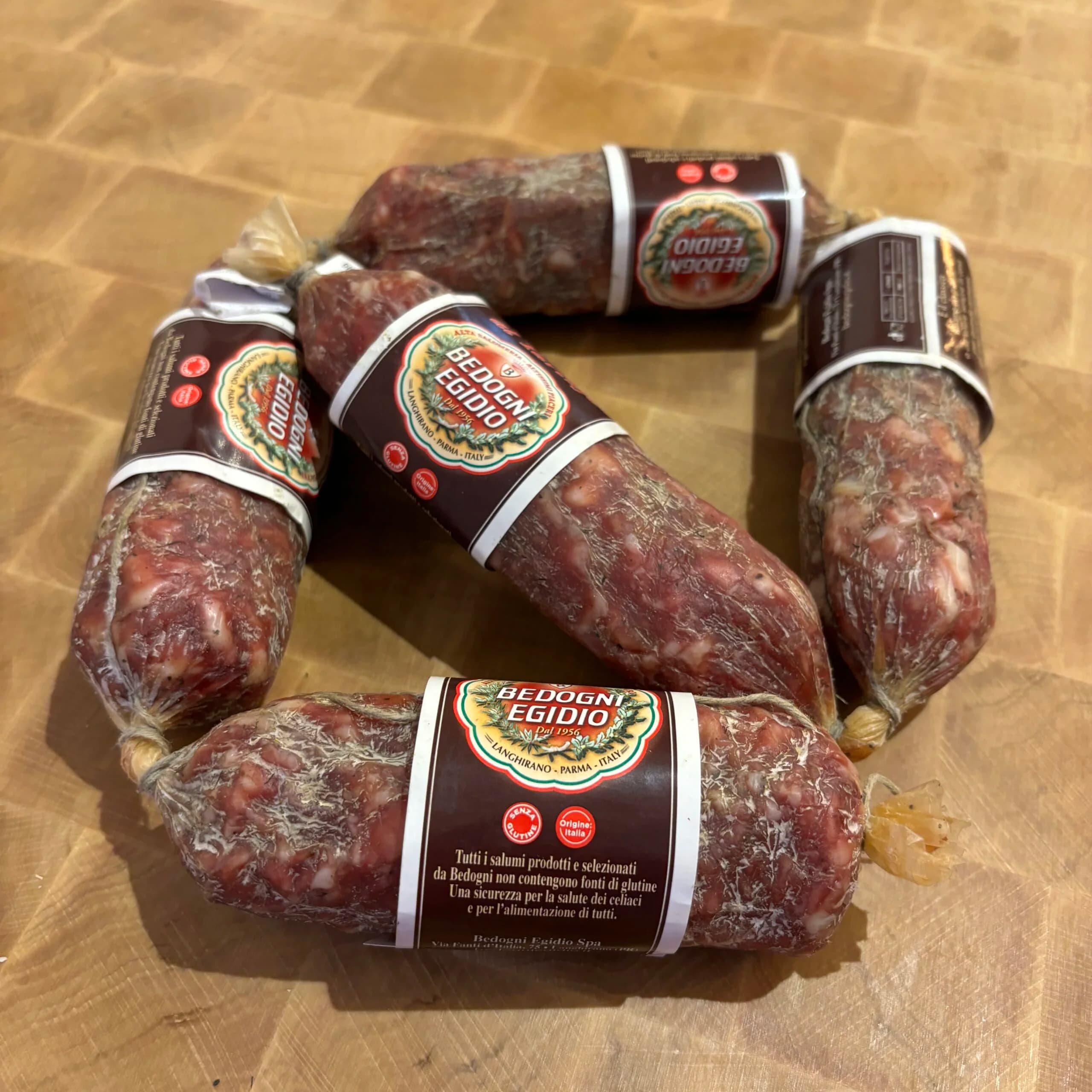 Lardo Italien au gros sel