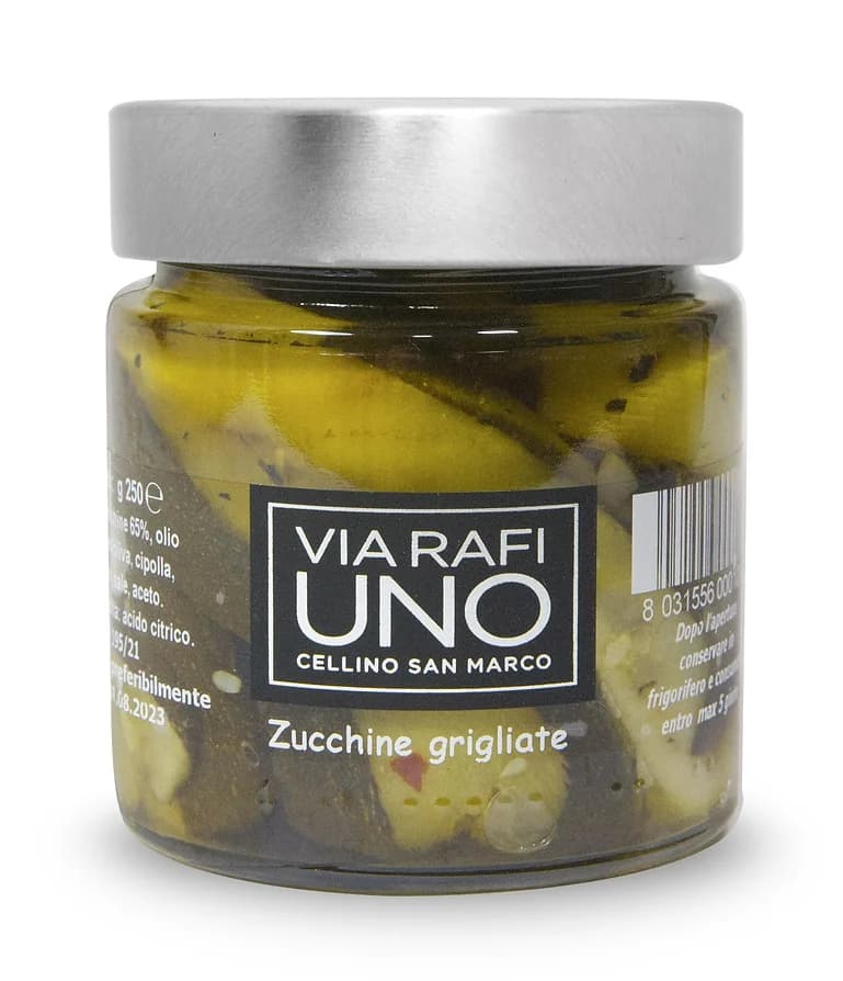 Courgettes grillées (250g)