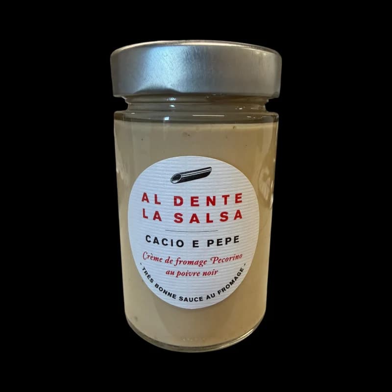 Cacio e pepe (Crème, pecorino et poivre)