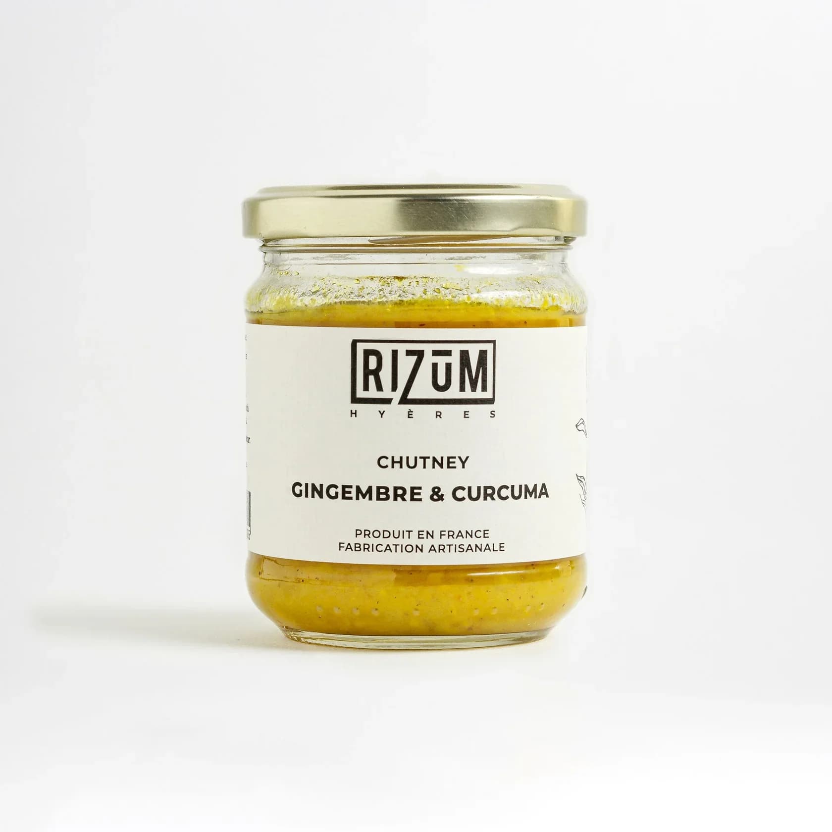 Chutney Gingembre & Curcuma RIZUM