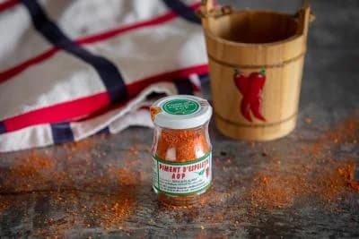 Piment d'Espelette AOP pot de 50g saison 2025/2026