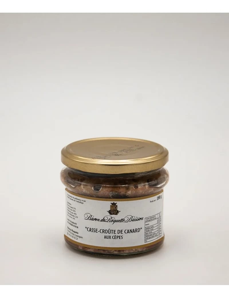 Casse-Croûte de Canard aux Cèpes — 180g