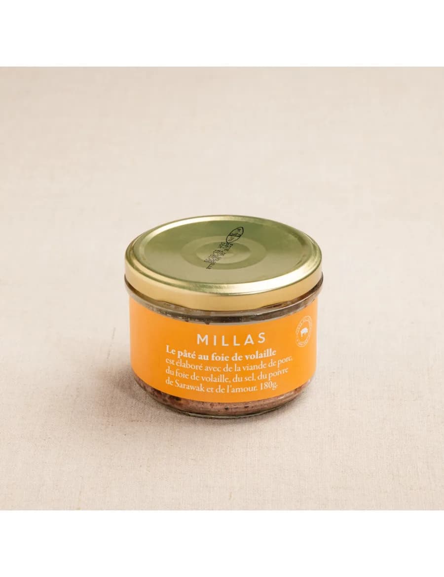 Pâté au foie de volaille — 180g — Millas