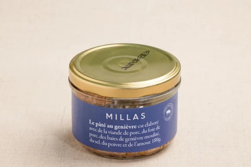 Pâté au genièvre — 180g — Millas