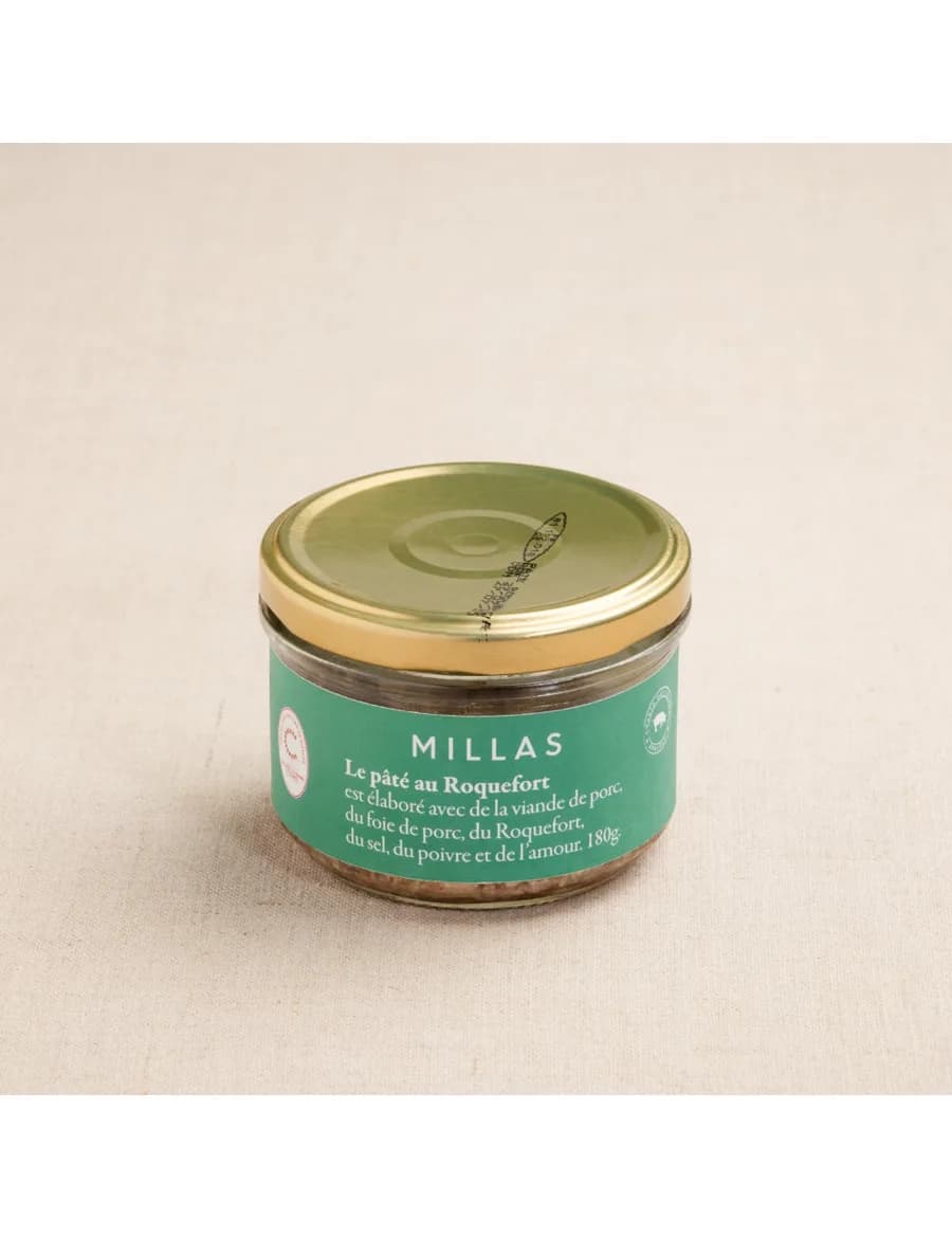 Pâté au Roquefort « du Vieux Berger » — 180g — Millas