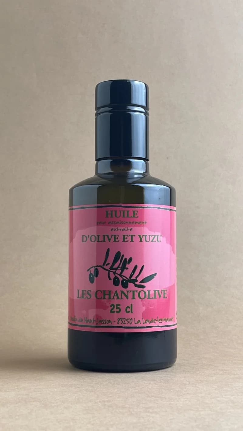 Huile extraite d'olives BIO et Yuzu BIO (0,25l)