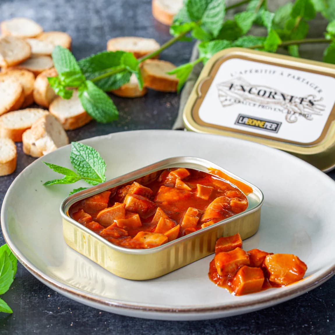 Encornets à la sauce provençale Bio — 100 g — La Bonne Mer