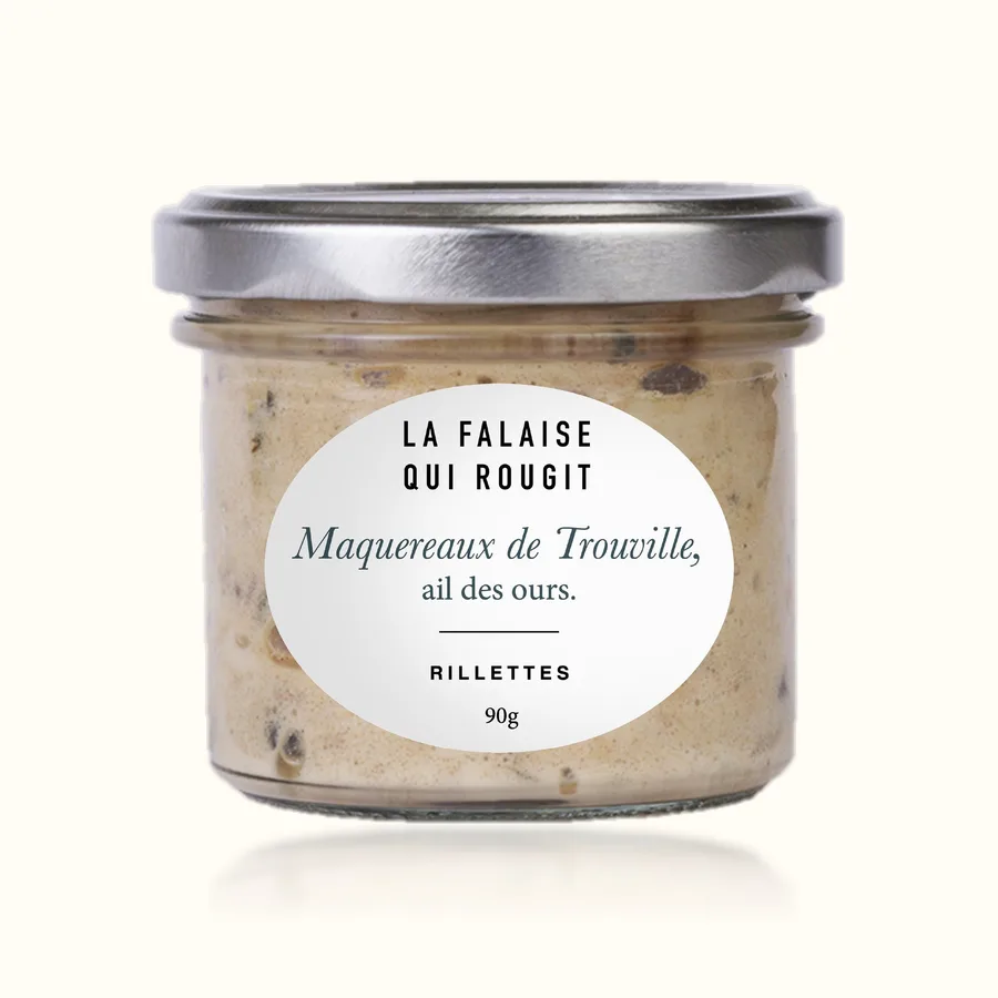 Rillettes de maquereaux de Trouville, ail des ours — La Falaise qui Rougit