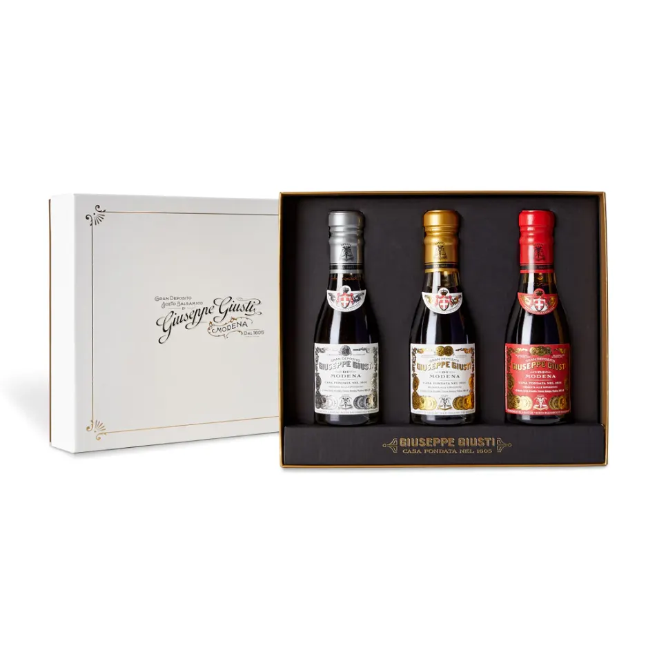 Coffret Découverte 3×100 ml Vinaigre Balsamique